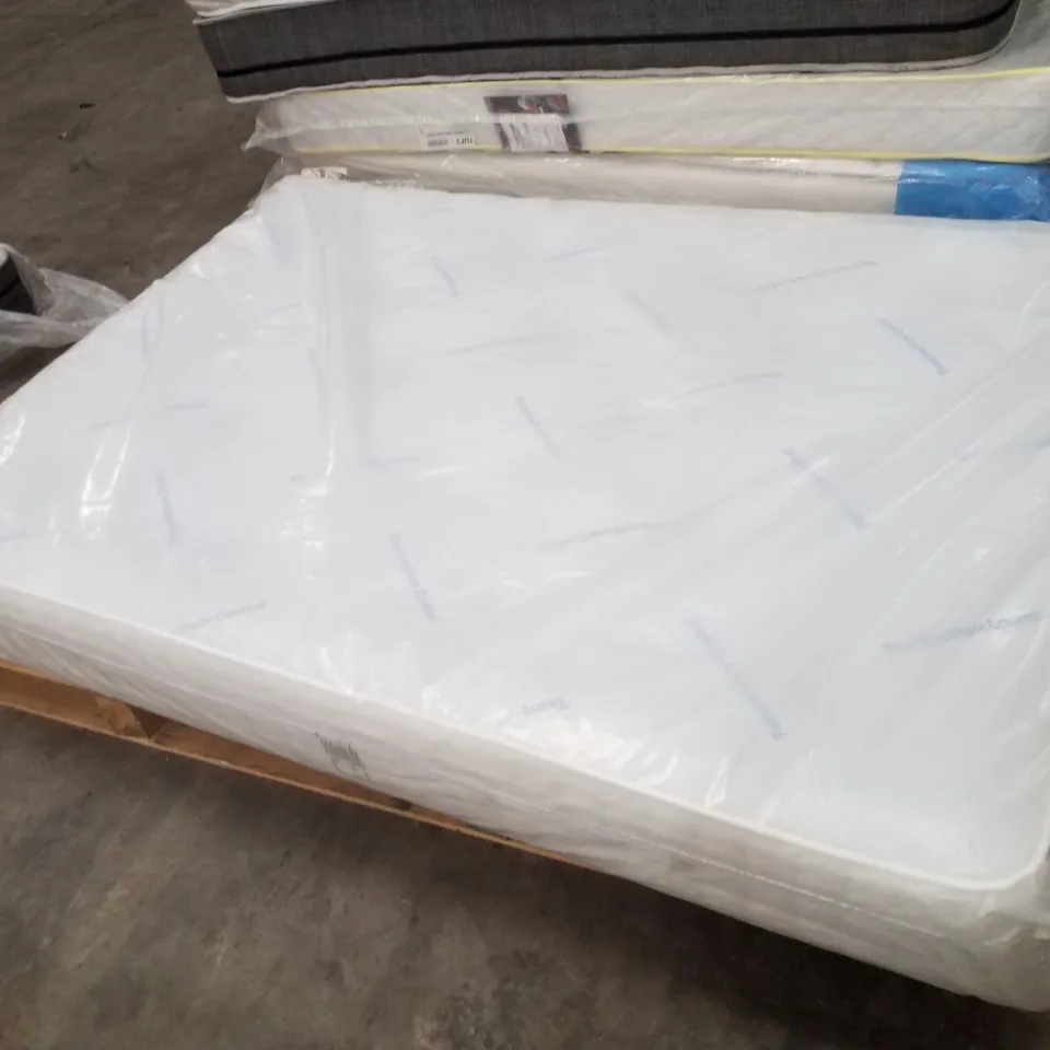 BAGGED DESIGNER ASPIRE 2 SIDED ECO POCKET 135CM DOUBLE MATTRESS 
