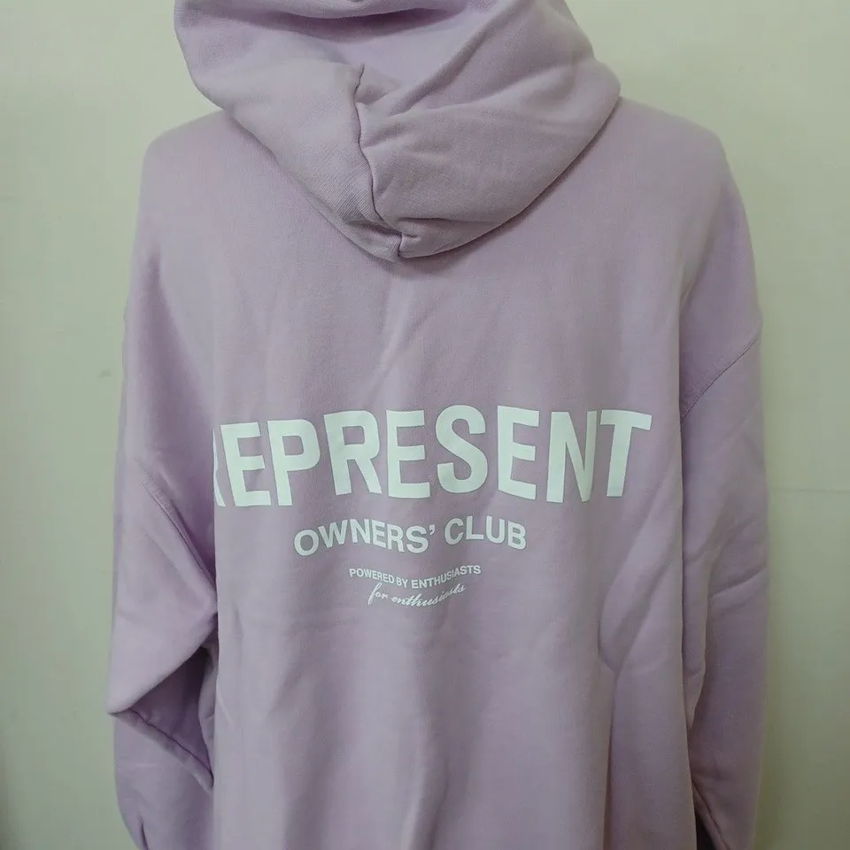 REPRESENT OWNERS CLUB HOODIE SIZE L 