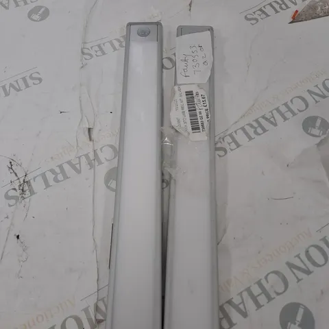 SET OF 2 SFIXX USB RECHARGEABLE MOTION SENSOR LIGHTS IN SILVER