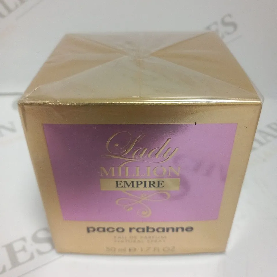 BOXED AND SEALED PACO RABANNE LADY MILLION EMPIRE 50ML 