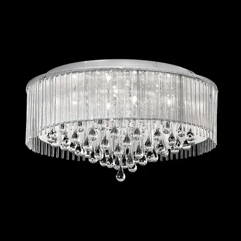 BOXED 8 LIGHT FLUSH CEILING LIGHT
