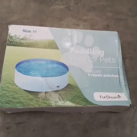 BOXED FURDREAMS PADDLING POOL FOR PETS