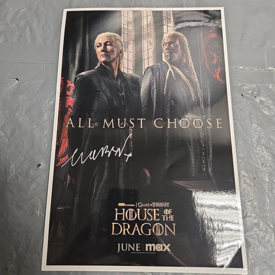 SET OF 6 EVE BEST AUTOGRAPHED PHOTOGRAPHS