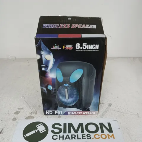 BOXED ND-F61 WIRELESS SPEAKER