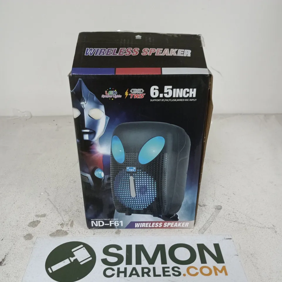 BOXED ND-F61 WIRELESS SPEAKER