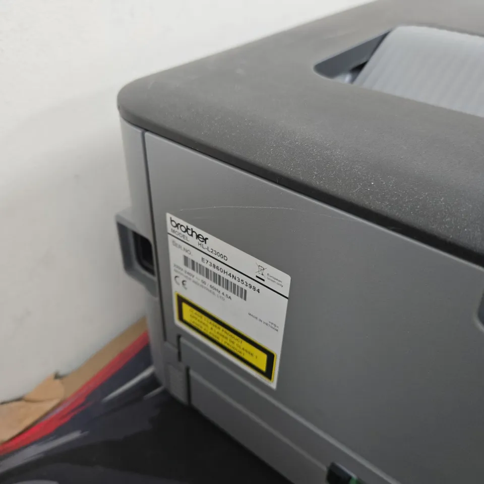 BROTHER HL-L2300D MONOCHROME LASER PRINTER