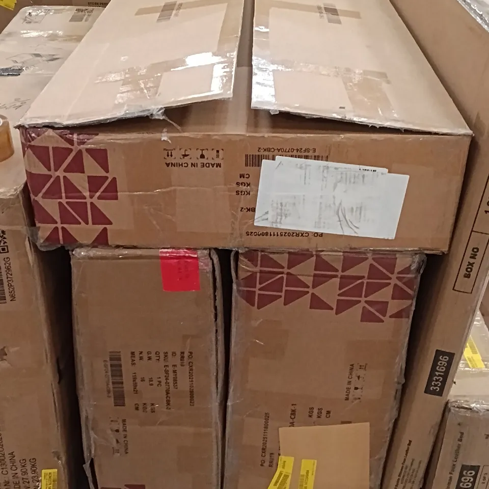 BOXED 3 SEATER SOFA BED (3 BOXES)