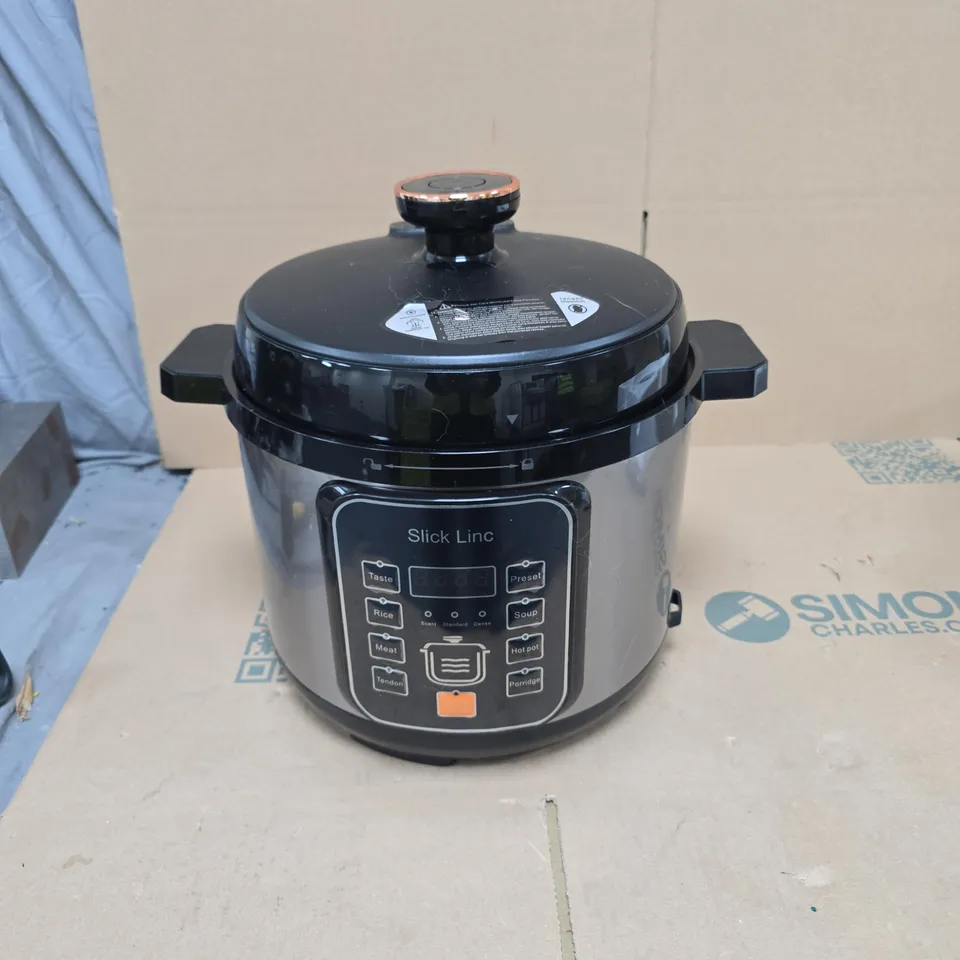 SLICK LINC ELECTRIC PRESSURE COOKER AX-GMT518, 6L, 1200W