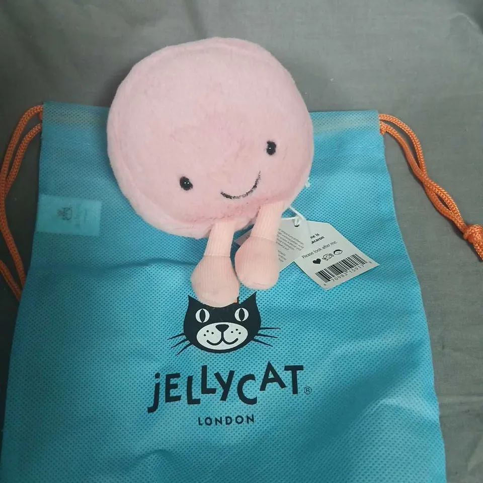 JELLYCAT LONDON MIA MACARON PLUSH – PINK