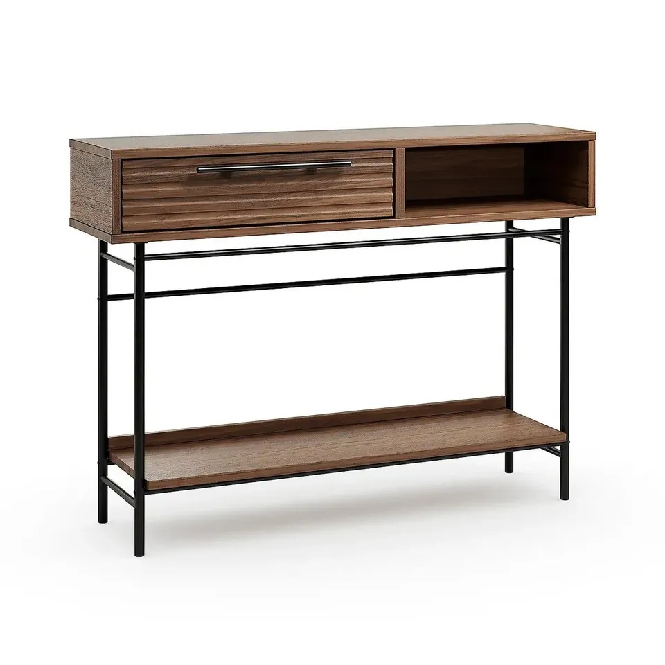 BOXED BRYANT CONSOLE TABLE - WALNUT (1 BOX)