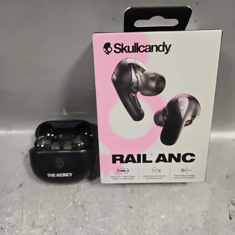 BOXED SKULL CANDY RAIL ANC WIRELESS EARPHONES 