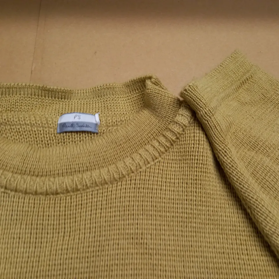 PAUL SMITH 100% WOOL CREW JUMPER - L