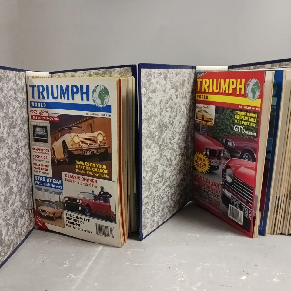 TWO WORLD TRIUMPH MAGAZINES