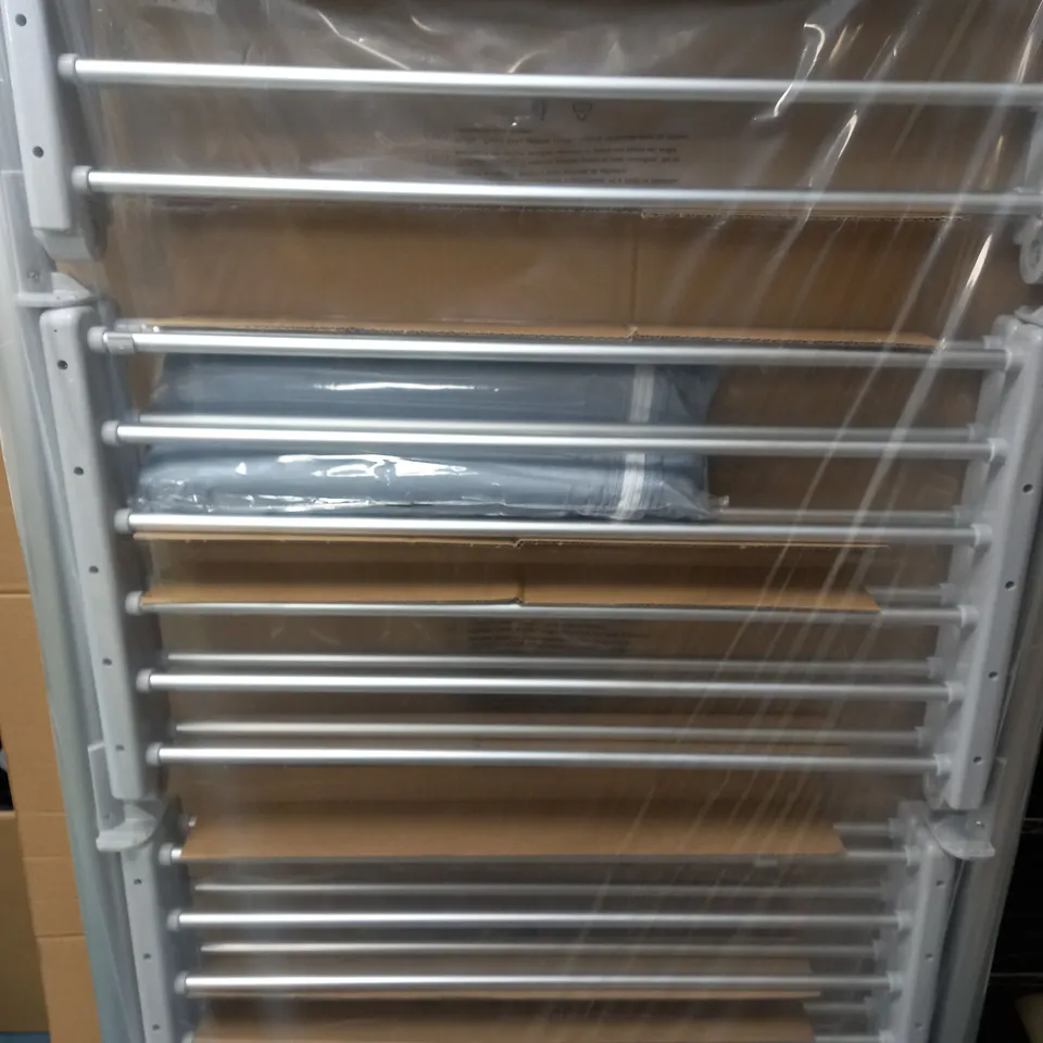 ORGANISED OPTIONS 3 TIER HEATED AIRER WITH 21M DRYING SPACE & COVER - COLLECTION ONLY