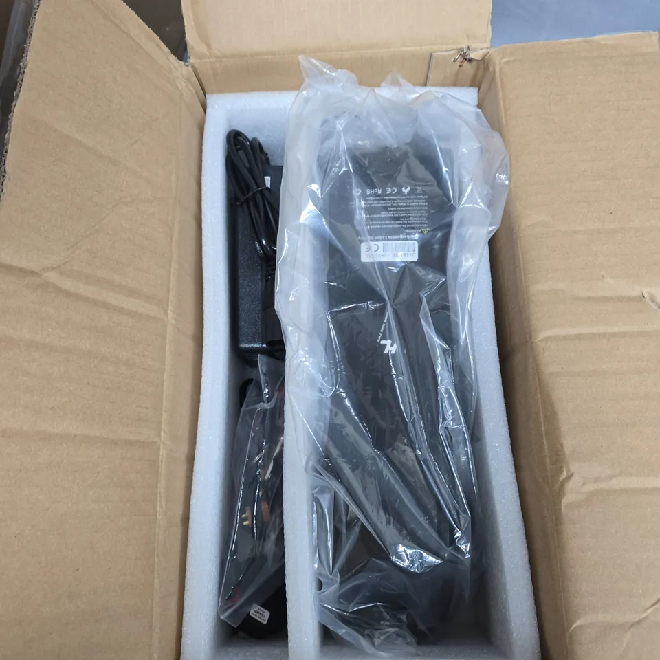 E-BIKE LITHIUM BATTERY WITH CHARGER AND OPERATING MANUAL