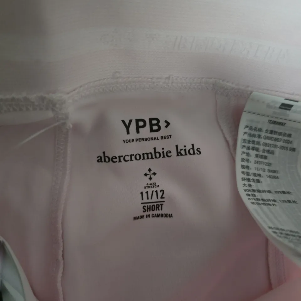 ABERCROMBIE KIDS BOTTOMS IN PINK - 11/12