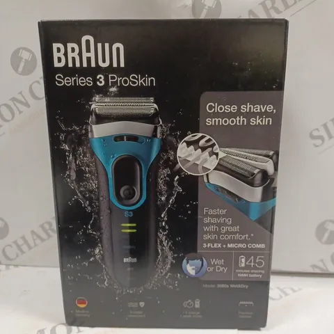 BOXED BRAUN SERIES 3 PROSKIN HAIR CLIPPERS