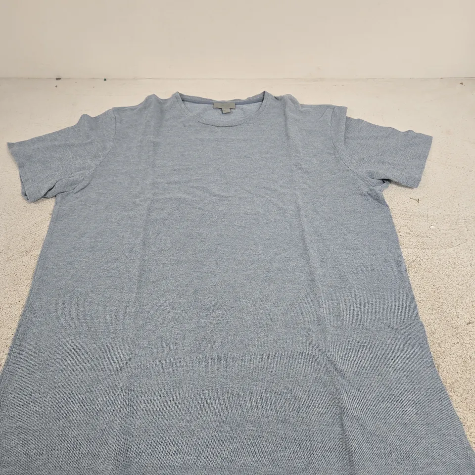 COS WOMEN'S HEATHER BLUE T‑SHIRT T-SHIRT – EUR XL