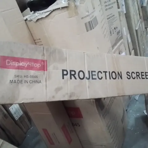 BOXED PROJECTION SCREEN