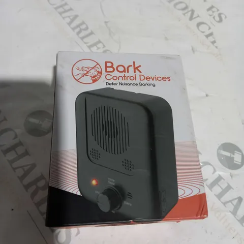 BARK CONTROL DEVICE