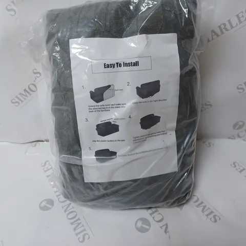 2-SEATER SOFA COVER GREY