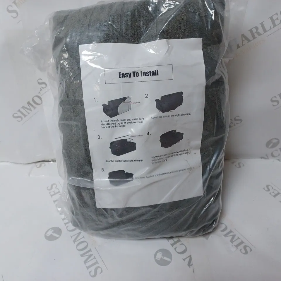 2-SEATER SOFA COVER GREY