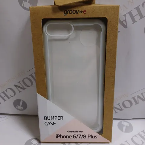 APPROXIMATELY 50 GROOV-E IPHONE 6/7/8 PLUS PROTECTIVE BUMPER CASES
