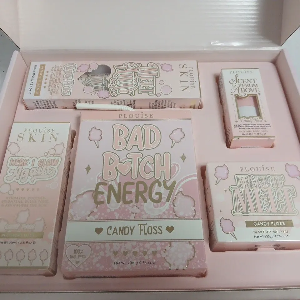 BOXED P. LOUISE "WHAT A TREAT!" CANDY FLOSS SET