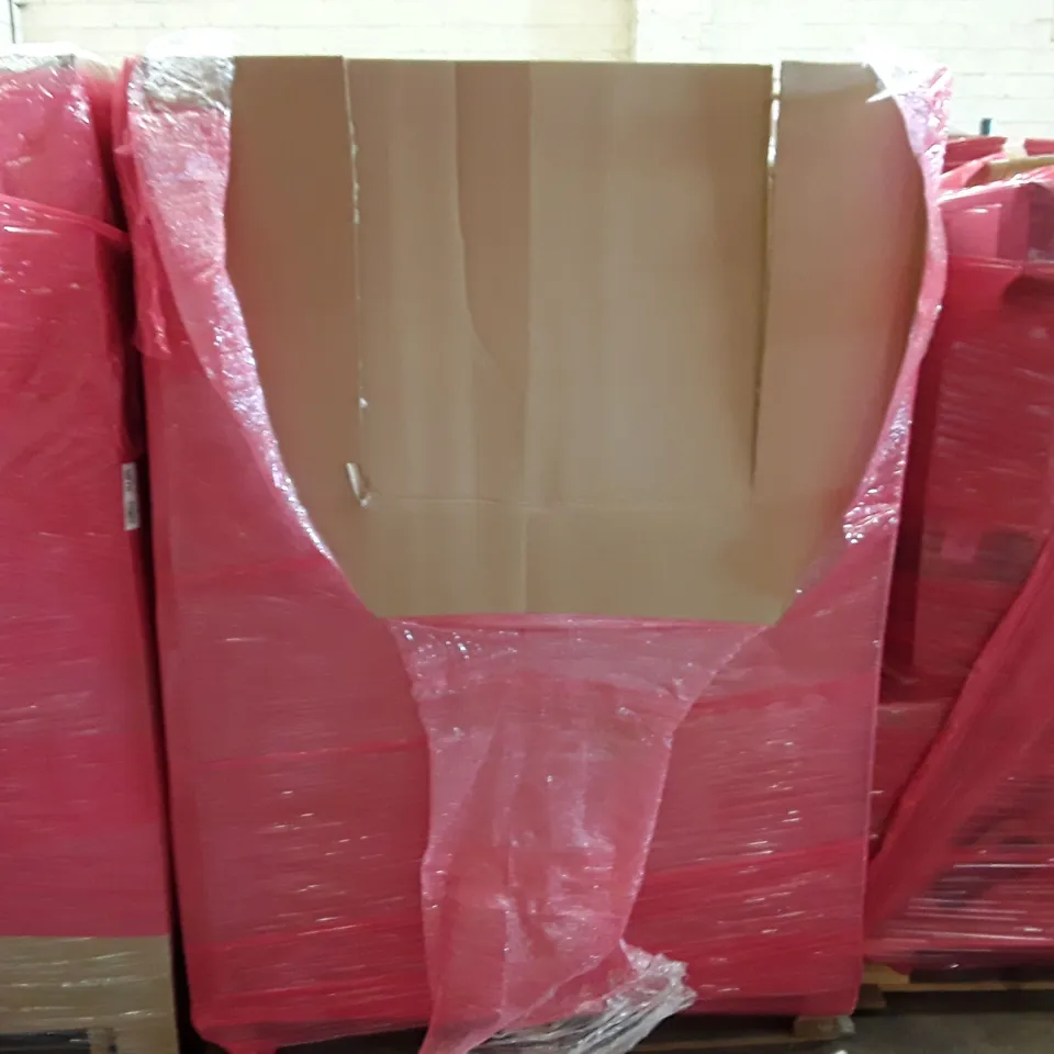 PALLET TO CONTAIN AN ASSORTMENT OF HOUSEHOLD ITEMS TO INCLUDE EV CHARGER, LAPTOP BED AIR FRYER AND WALL CLOCKS ECT