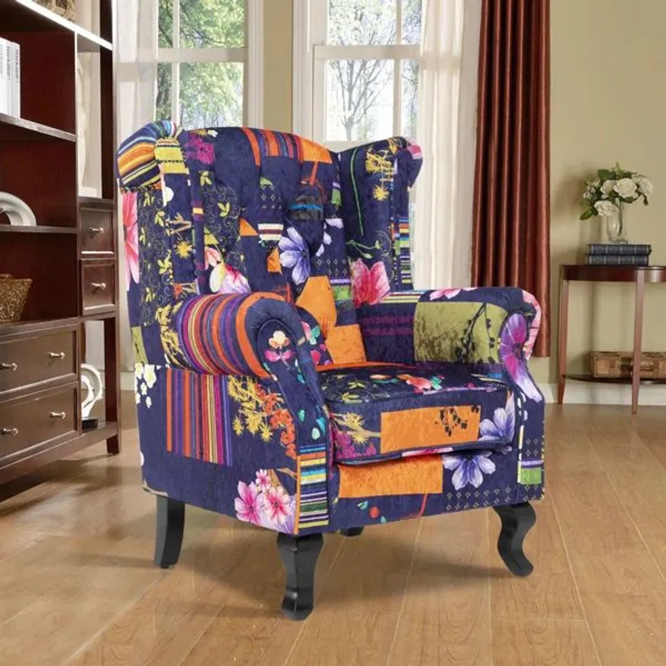 BOXED DANAYE WINGBACK CHAIR  