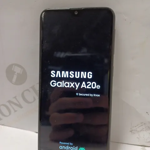 SAMSUNG GALAXY A20E MOBILE PHONE IN BLACK CHROME