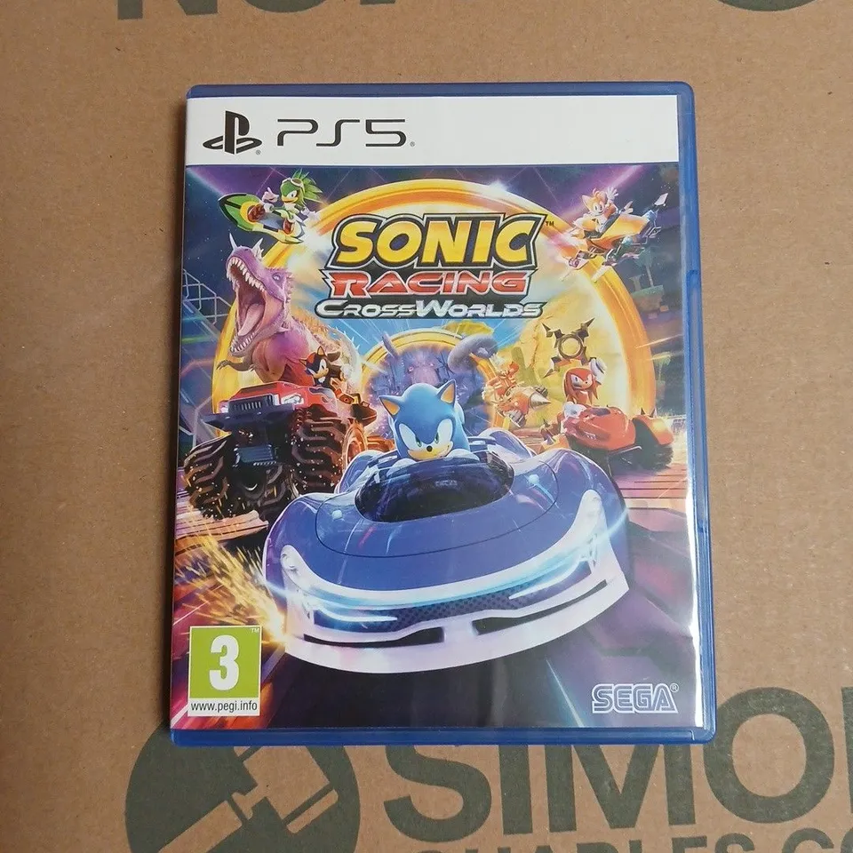 SONIC RACING CROSS WORLDS FOR PS5