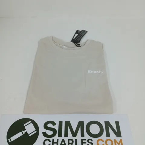 BENCH T-SHIRT LIGHT STONE SIZE L
