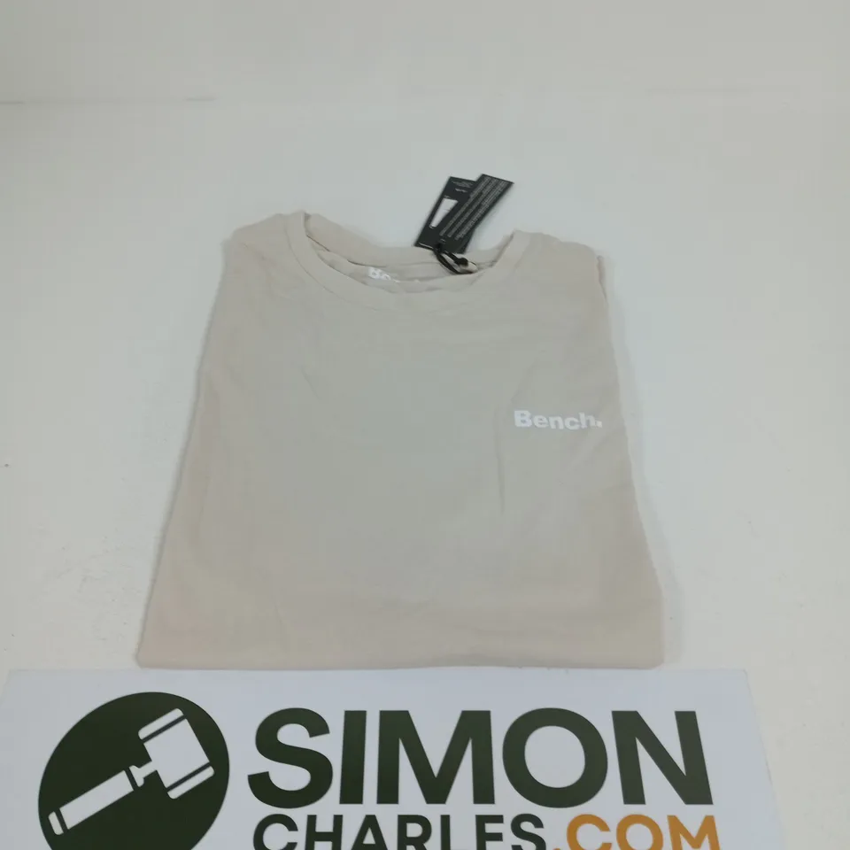 BENCH T-SHIRT LIGHT STONE SIZE L