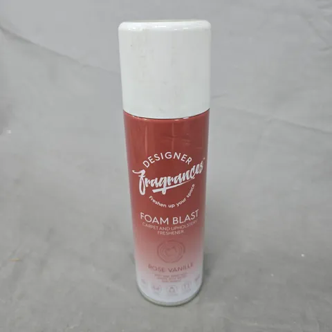 10 DESIGNER FRAGRANCES FOAM BLAST ROSE VANILLE (10X300ML)