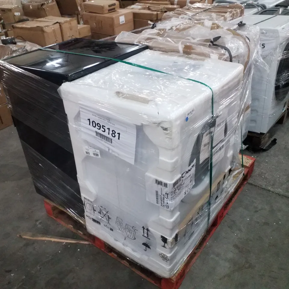 PALLET OF APPROXIMATELY 3 UNPROCESSED RAW RETURN WHITE GOODS TO INCLUDE