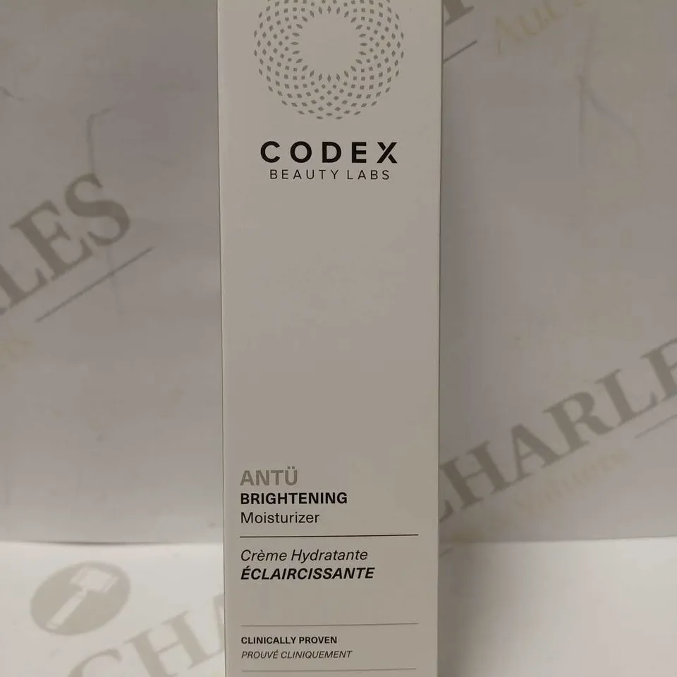 CODEX LABS ANTÜ BRIGHTENING MOISTURIZER 50ML
