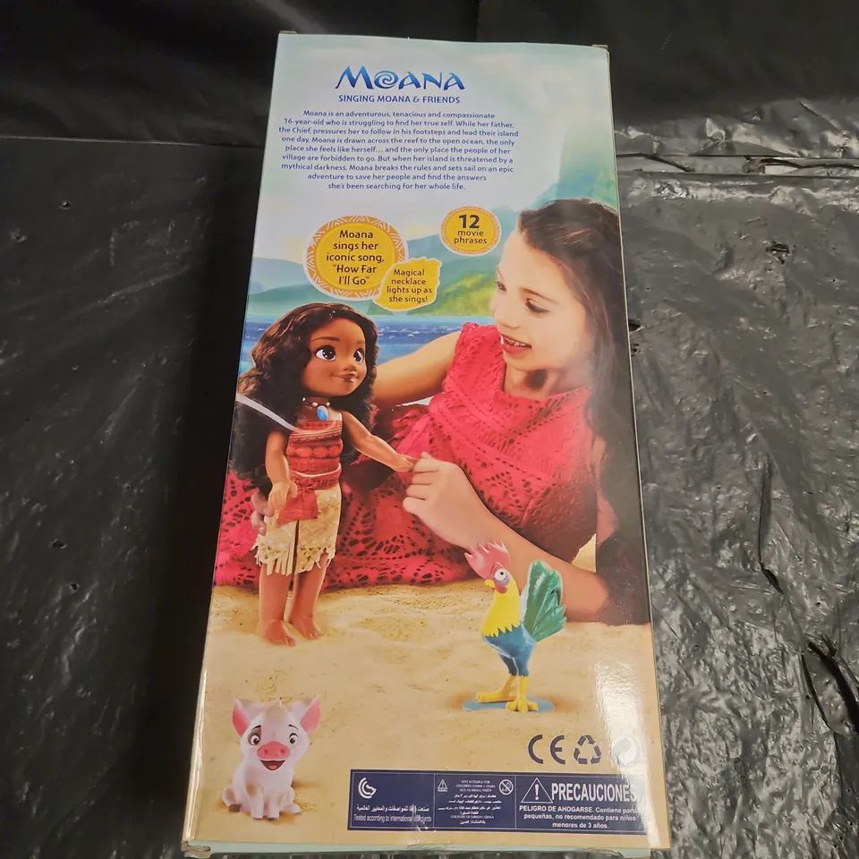 MOANA SINGING MOANA DOLL – BOXED