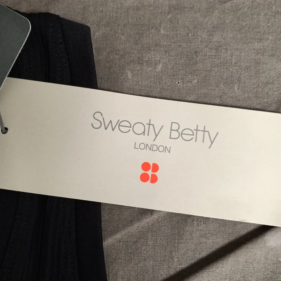 SWEATY BETTY ATHLETE SEAMLESS WORKOUT TANK TOP – BLACK, UK SIZE M