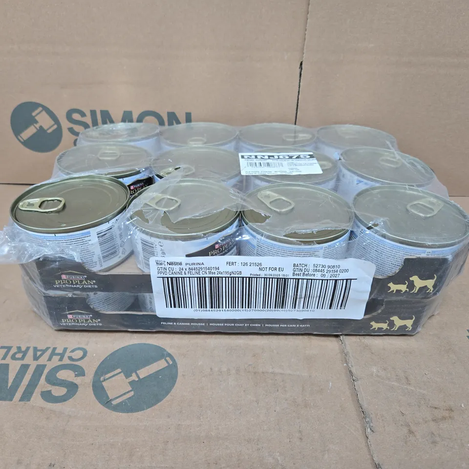 PACK OF 22 PURINA PRO PLAN VETERINARY DIETS CONVALESCENCE WET FOOD (22X195G)