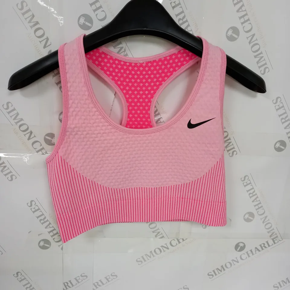 NIKE LOGO TRAINING SPORTS BRA SIZE UNSPECIFIED