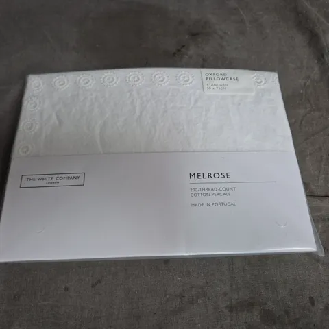 THE WHITE COMPANY MELROSE OXFORD PILLOWCASE STANDARD – 200-THREAD-COUNT COTTON PERCALE