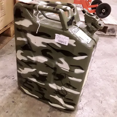 CLARKE UN20LC 20 LITRE JERRY CAN (CAMOUFLAGE)