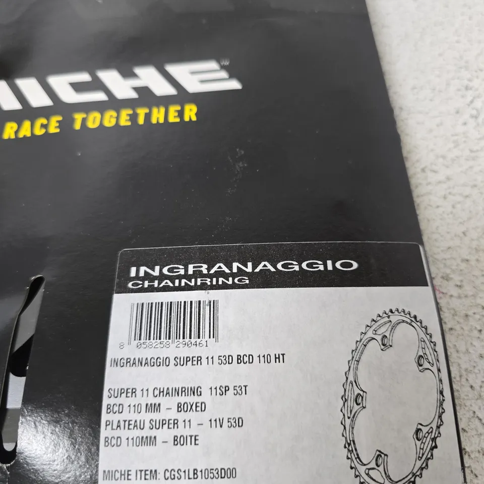 MICHE INGRANAGGIO CHAINRING – 53T, 110 BCD, 11-SPEED – BOXED