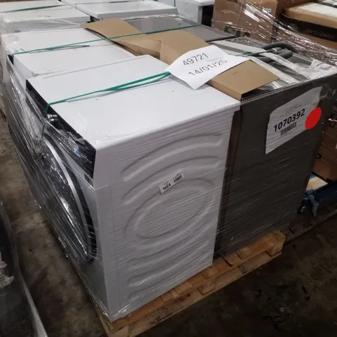 PALLET OF APPROXIMATELY 4 UNPROCESSED RAW RETURN WHITE GOODS TO INCLUDE;