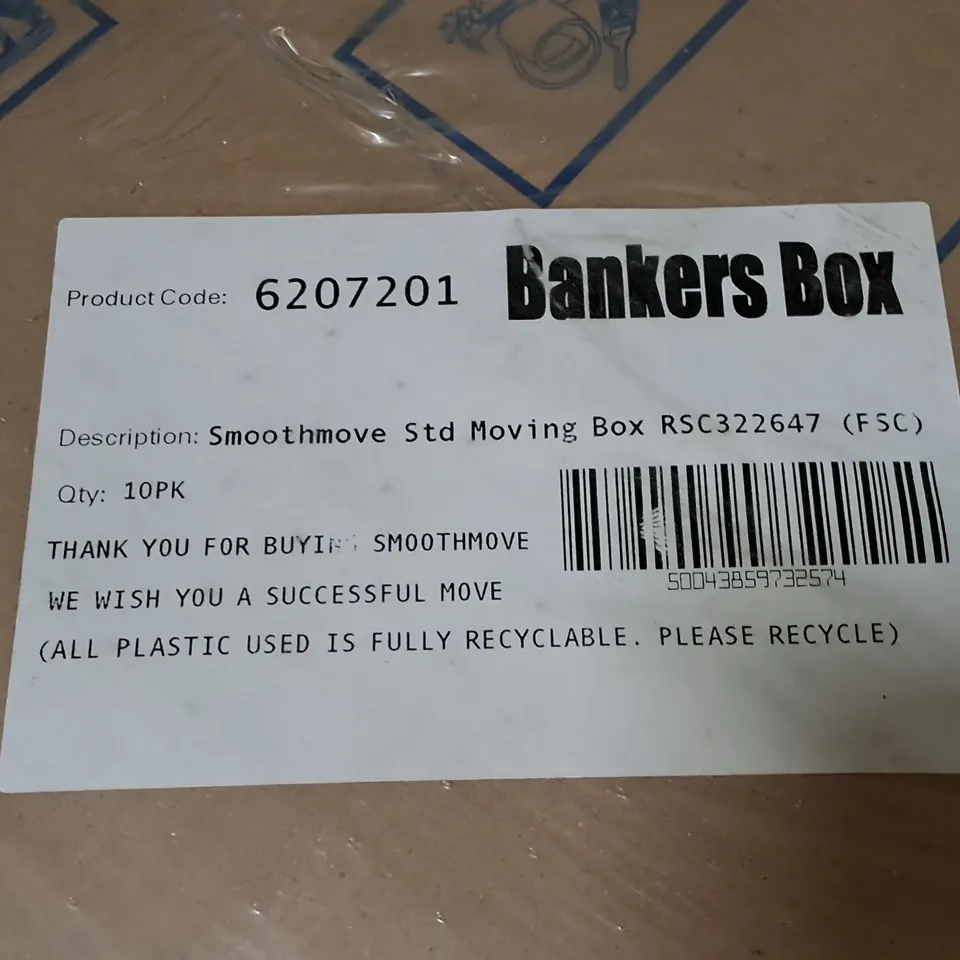 PALLET OF BANKERS BOX SMOOTH OVER BOXES