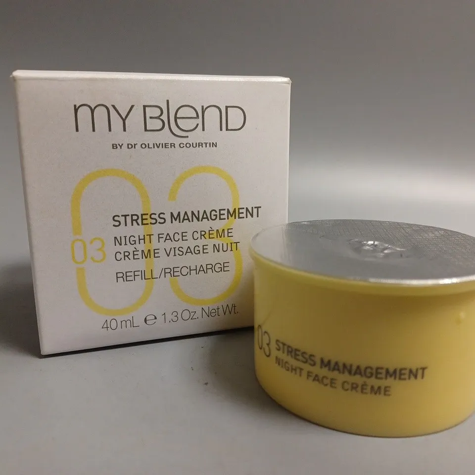 BOXED MYBLEND STRESS MANAGEMENT NIGHT FACE CREAM (03)