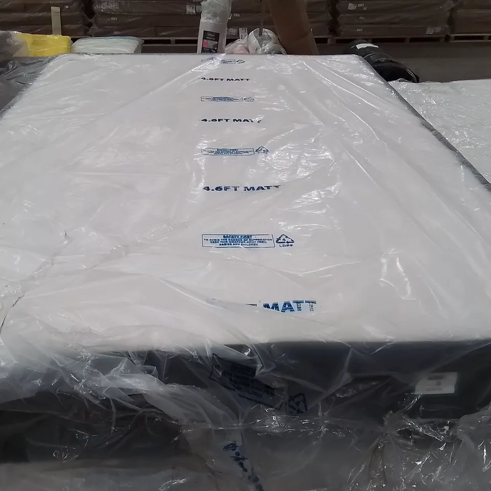 QUALITY BAGGED SLEEP PILLOW TOP POCKET SPRUNG DOUBLE MATTRESS 