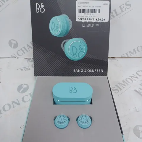 BOXED BANG & OLUFSEN WIRELESS SPORTS EARPHONES