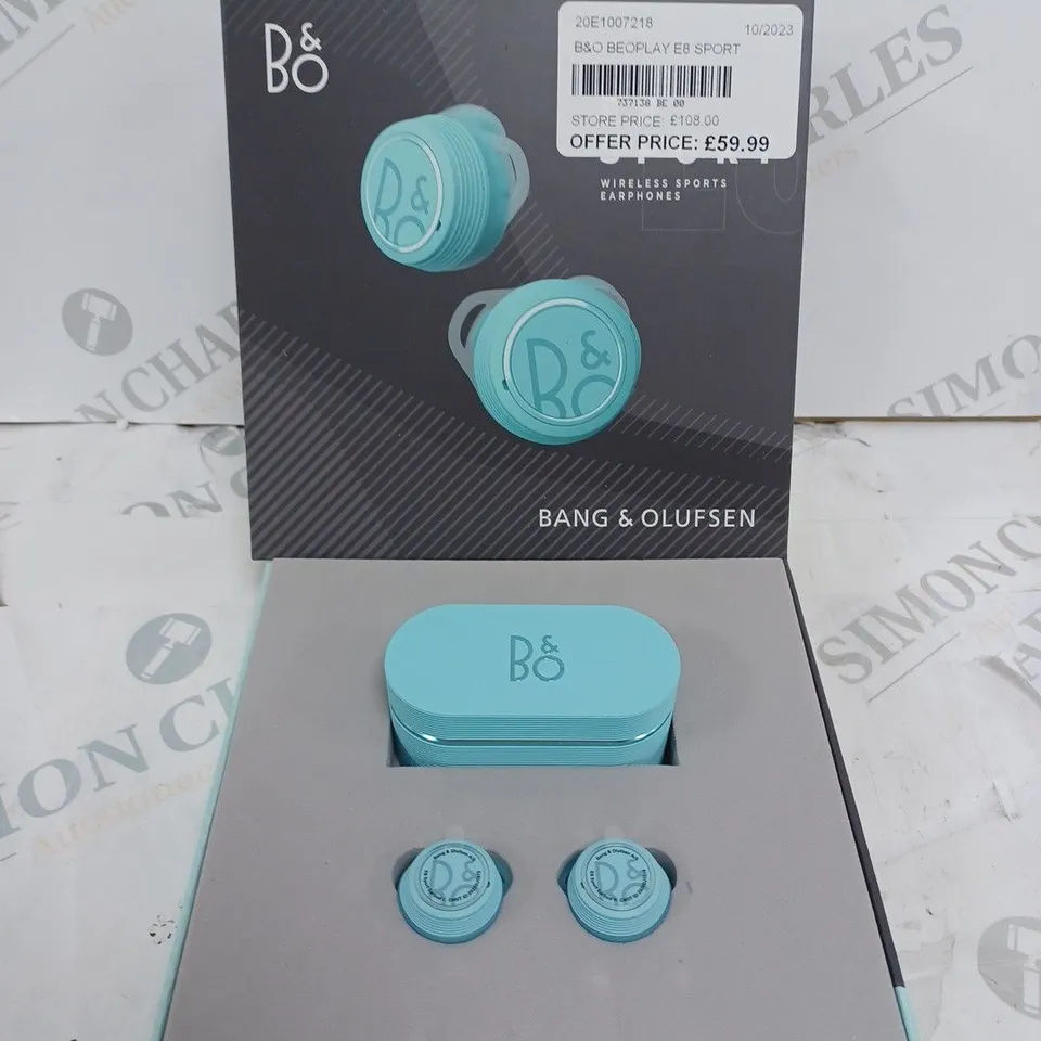 BOXED BANG & OLUFSEN WIRELESS SPORTS EARPHONES 